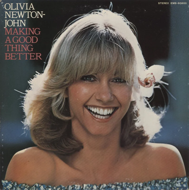 Olivia Newton John Making A Good Thing Better Japanese Vinyl LP