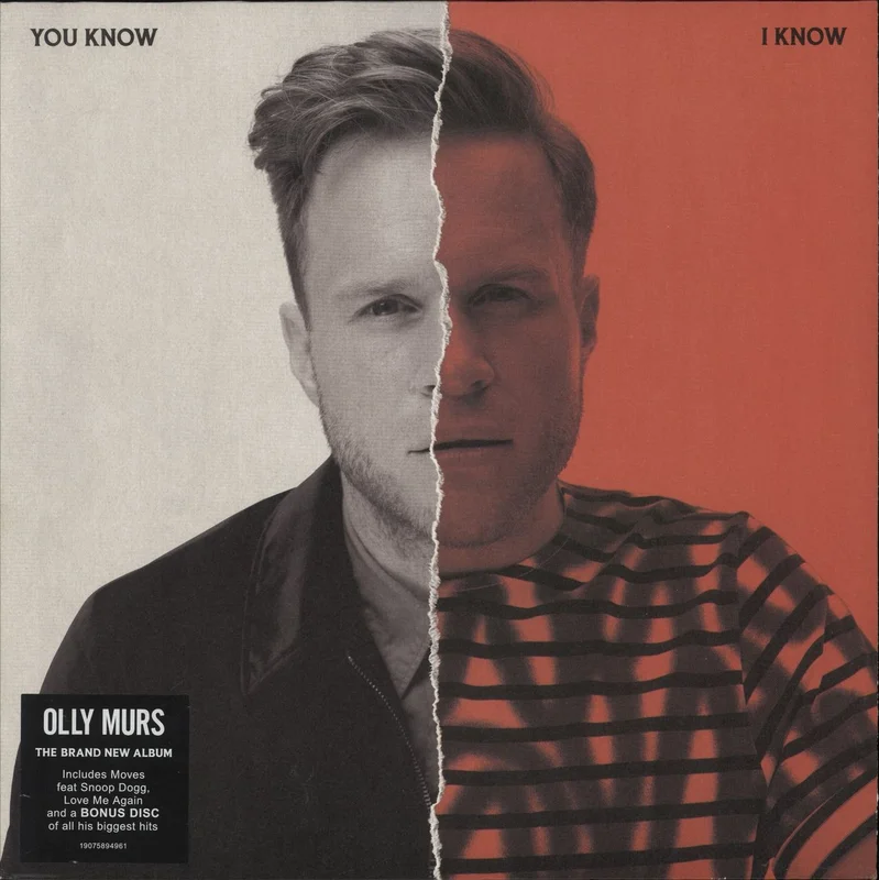 Olly Murs You Know I Know UK Vinyl LP