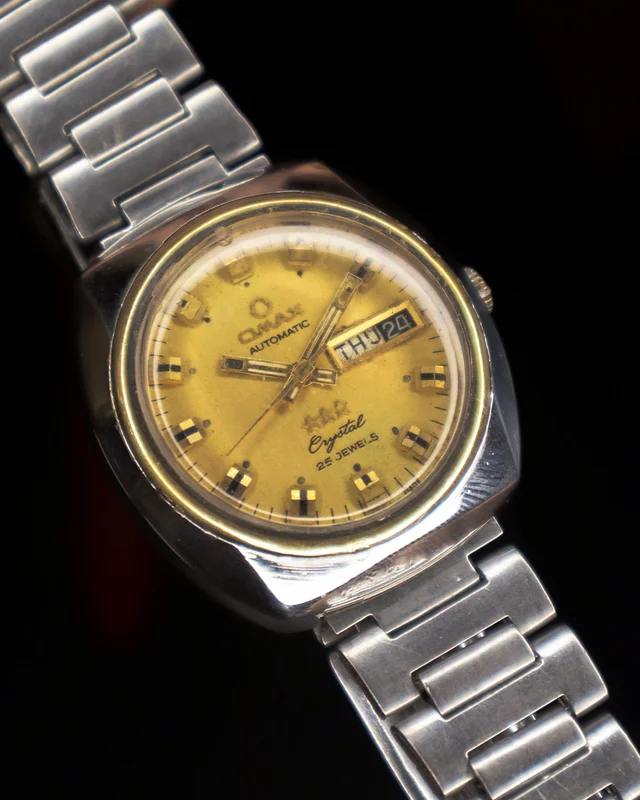 Omax Crystal Automatic Watch [40mm]