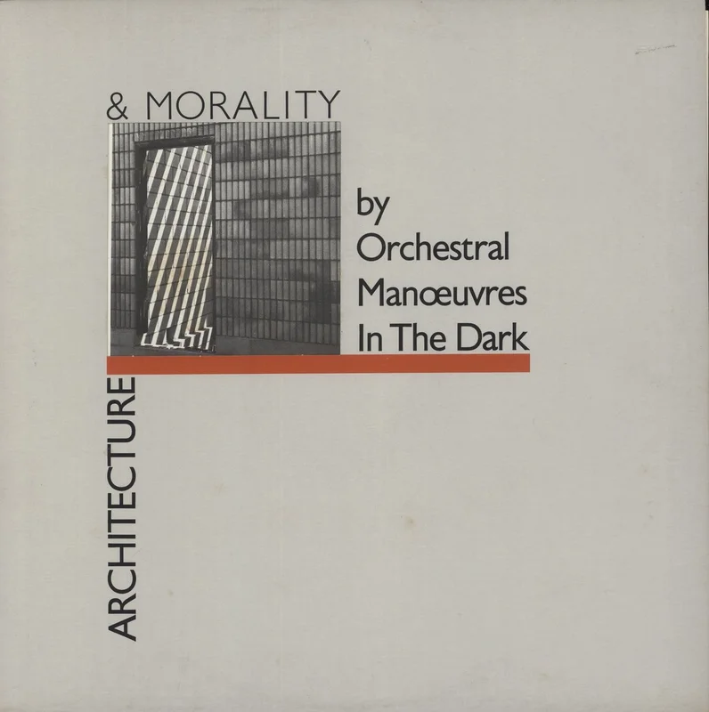 Orchestral Manoeuvres In The Dark Architecture & Morality - Grey Sleeve - Fan Club Insert - EX UK Vinyl LP