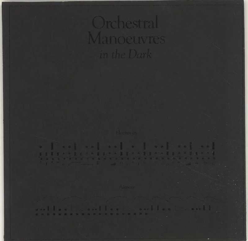 Orchestral Manoeuvres In The Dark Electricity - Braille Sleeve UK 7" vinyl