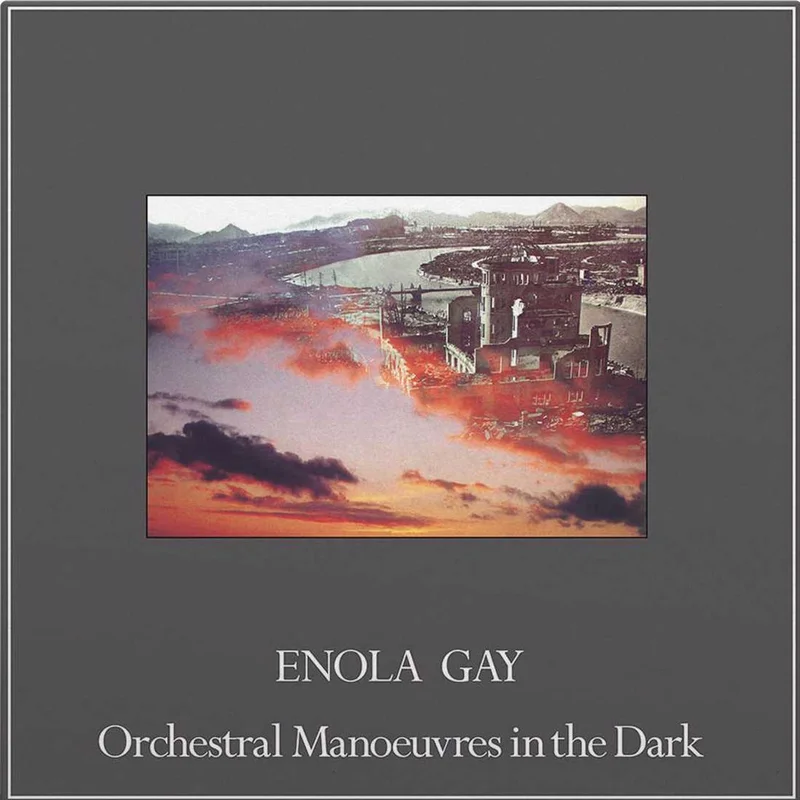 Orchestral Manoeuvres In The Dark Enola Gay - Oxblood Coloured Vinyl - Sealed UK 12" vinyl