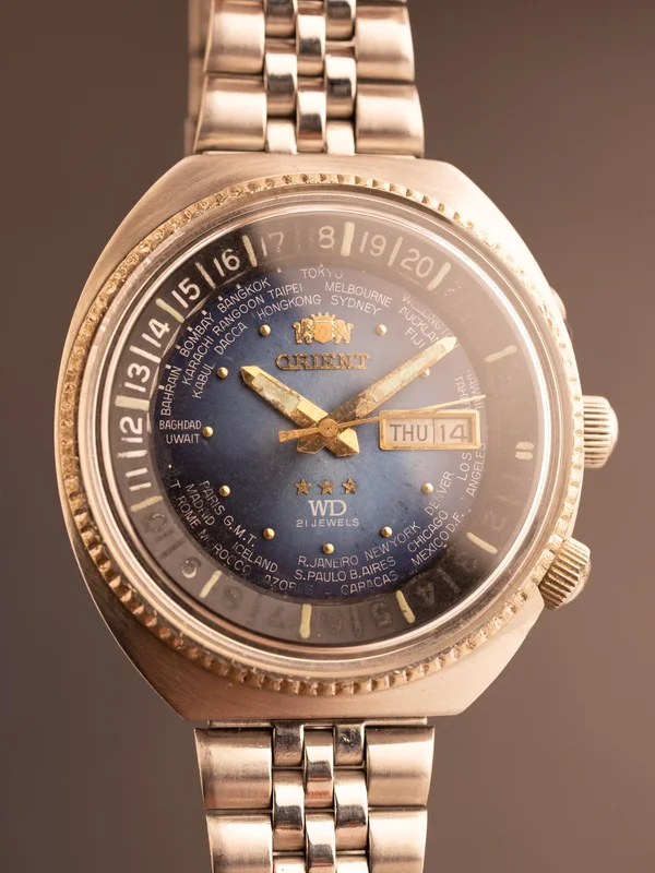 Orient Jumbo World Diver GMT (Ref. Y-469622-7A) (43mm; Automatic) (Very Rare)