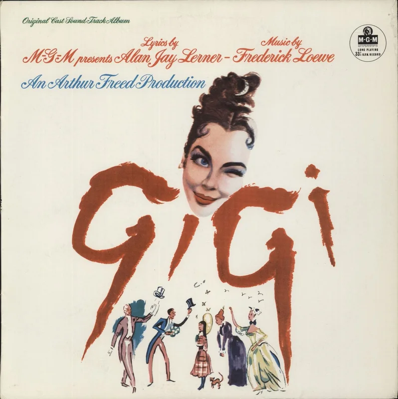 Original Cast Recording Gigi - 1st UK Vinyl LP