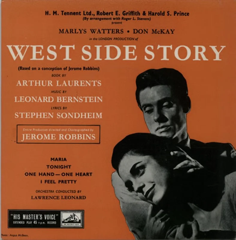 Original Cast Recording West Side Story UK 7" vinyl