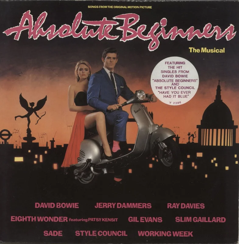 Original Soundtrack Absolute Beginners - Hype Sticker UK Vinyl LP