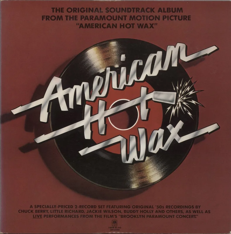 Original Soundtrack American Hot Wax Japanese Promo 2-LP vinyl set