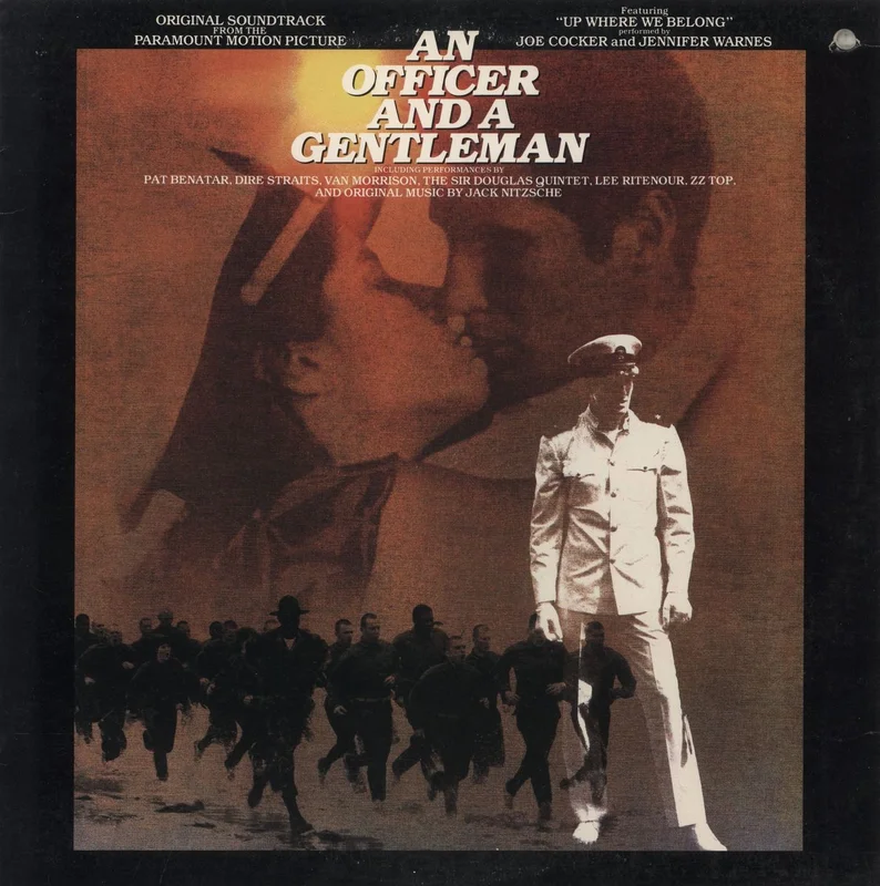 Original Soundtrack An Officer And A Gentleman US Vinyl LP