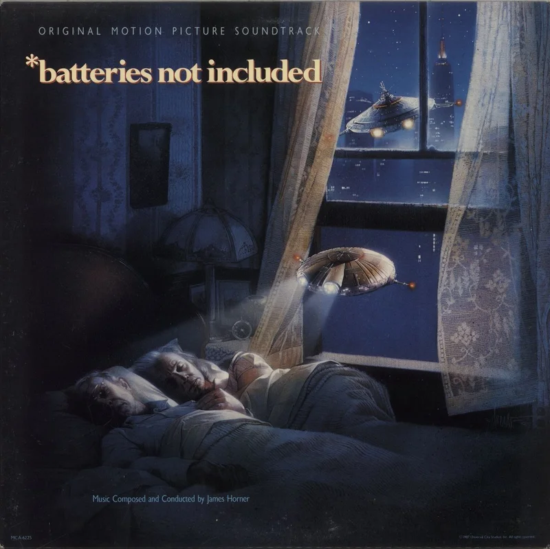 Original Soundtrack Batteries Not Included - Promo Stamped Sleeve US Promo Vinyl LP