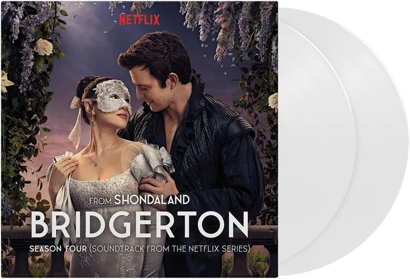 Original Soundtrack Bridgerton: Season Four - White Silk Vinyl - Sealed UK 2-LP vinyl set