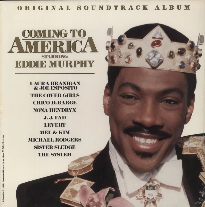 Original Soundtrack Coming To America - Sealed US Vinyl LP