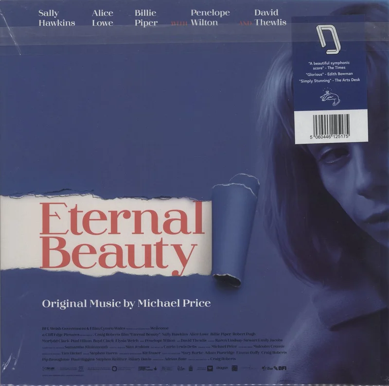Original Soundtrack Eternal Beauty - Dinked Edition - Blue With Multicolour Splatter Vinyl - Autographed Print UK Vinyl LP
