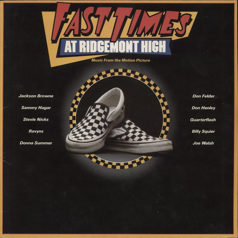 Original Soundtrack Fast Times At Ridgemont High Music From The Motion Picture German Vinyl LP