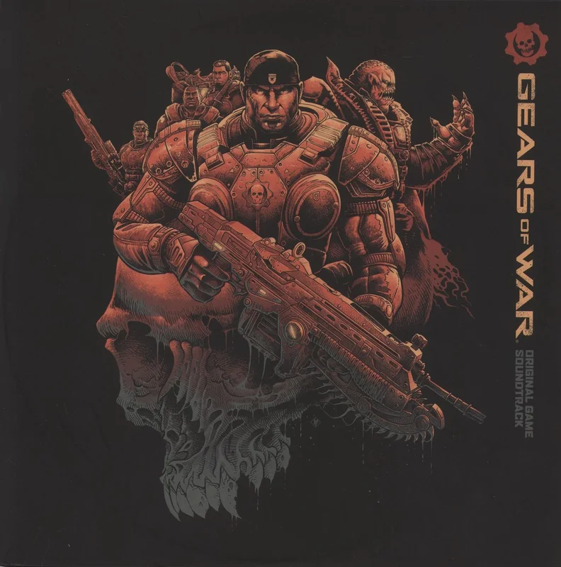 Original Soundtrack Gears Of War - Red Vinyl - EX UK 2-LP vinyl set