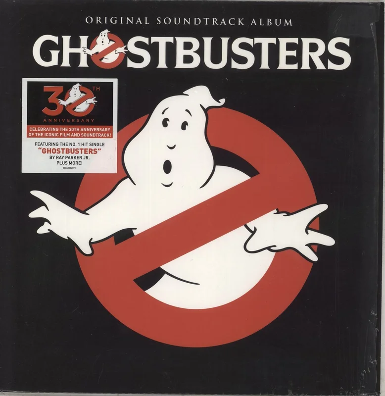 Original Soundtrack Ghostbusters - Hype Stickered Shrink UK Vinyl LP