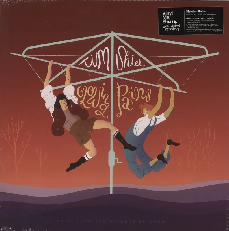 Original Soundtrack Glowing Pains: Music From The Gardens Between - Clear with Purple Blob Vinyl - Sealed US Vinyl LP
