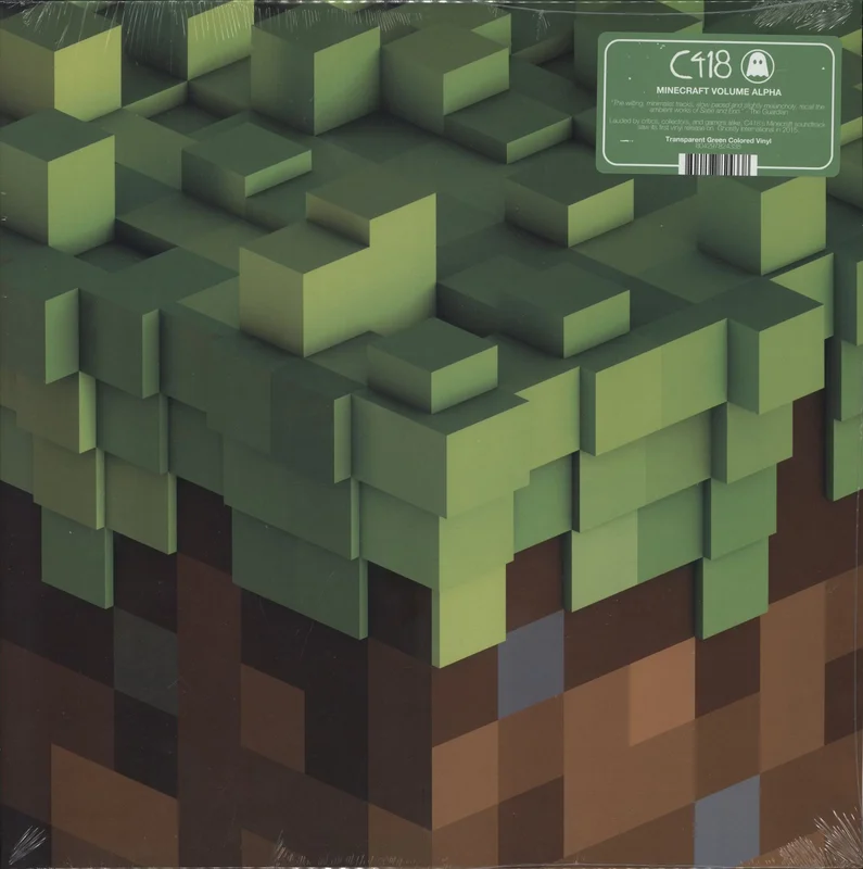 Original Soundtrack Minecraft Volume Alpha - Green Vinyl - Sealed US Vinyl LP