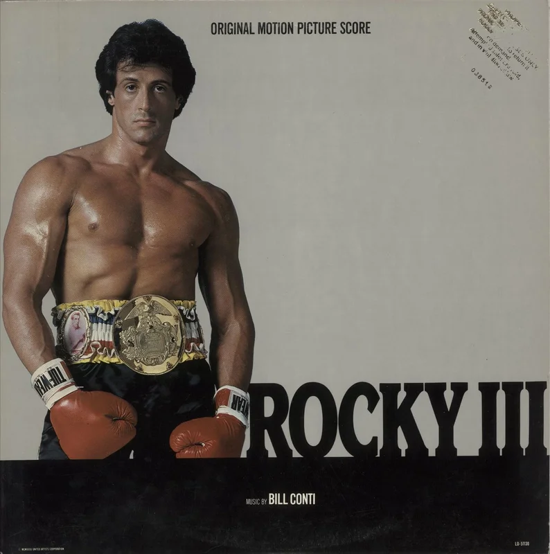 Original Soundtrack Rocky III US Promo Vinyl LP