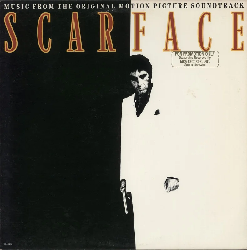 Original Soundtrack Scarface - Promo Stamped Sleeve US Promo Vinyl LP