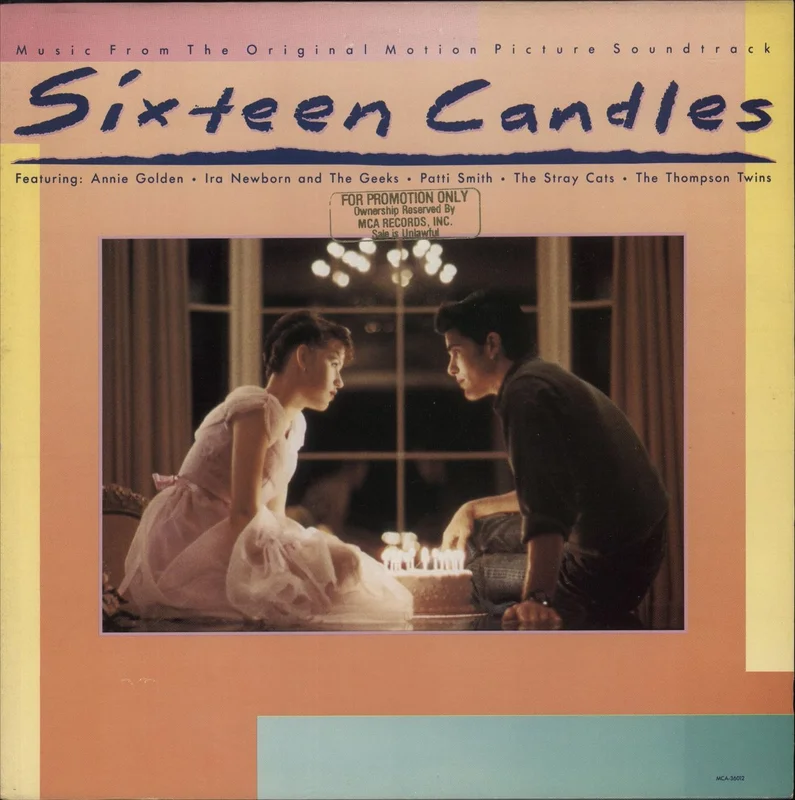 Original Soundtrack Sixteen Candles US Promo Vinyl LP