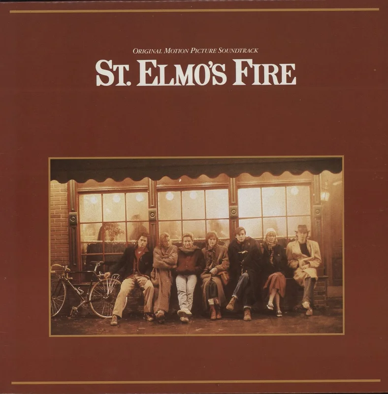 Original Soundtrack St. Elmo's Fire Canadian Vinyl LP