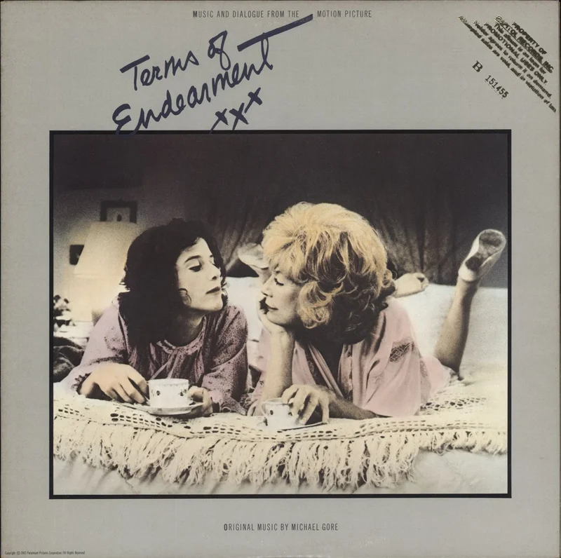 Original Soundtrack Terms Of Endearment US Promo Vinyl LP