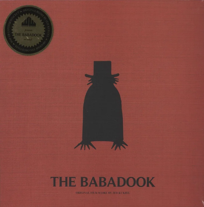 Original Soundtrack The Babadook - Gray and White With Blue Splatter Vinyl US Vinyl LP