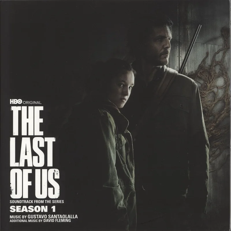 Original Soundtrack The Last Of Us - Season 1 [Soundtrack From The Series] - Black Transparent & Silver Swirl Vinyl US 2-LP vinyl set