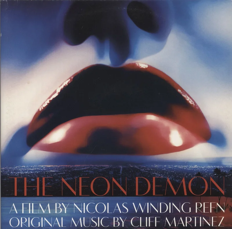 Original Soundtrack The Neon Demon - 180 Gram Blue and Red Vinyl - EX UK 2-LP vinyl set