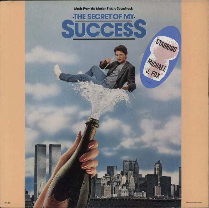 Original Soundtrack The Secret Of My Success - Promo Stamped US Promo Vinyl LP