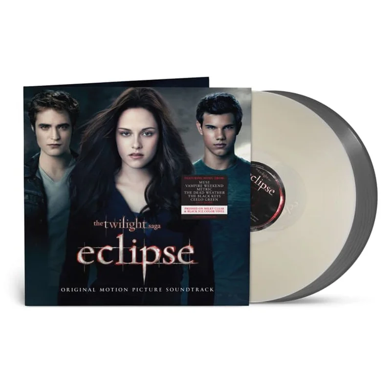 Original Soundtrack The Twilight Saga: Eclipse - Milky Clear & Black Ice Vinyl - Sealed UK 2-LP vinyl set