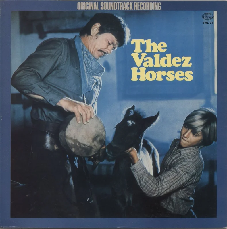 Original Soundtrack The Valdez Horses Japanese Vinyl LP