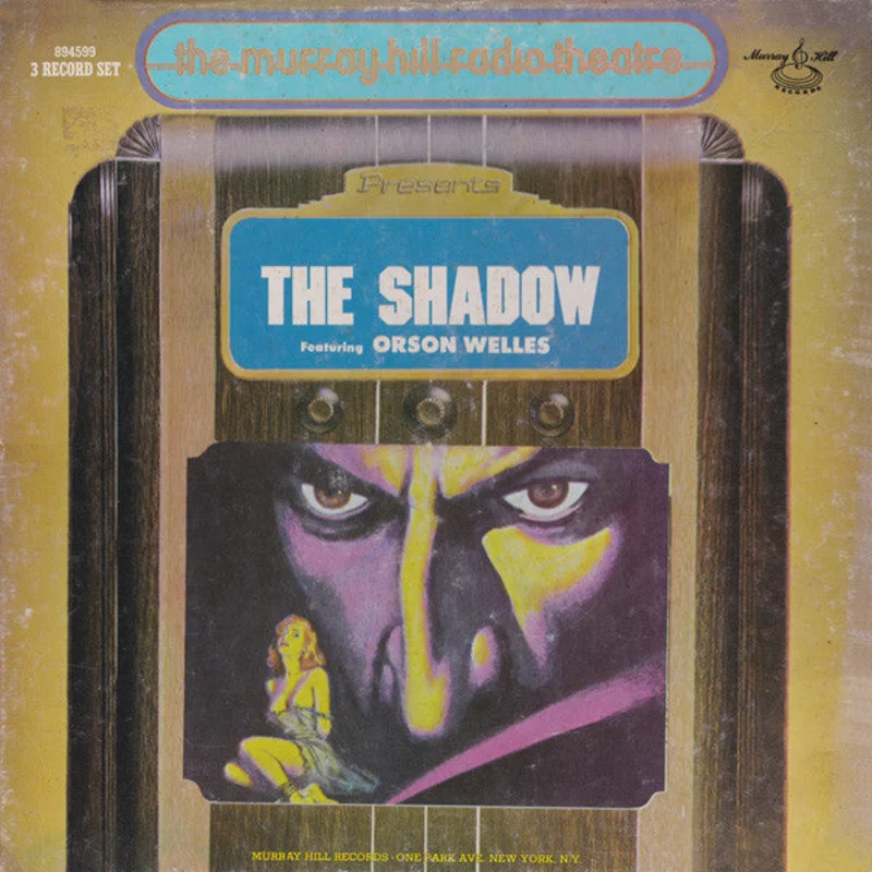 Orson Welles - The Shadow Featuring Orson Welles (3xLP, Comp + Box) (VG+)10