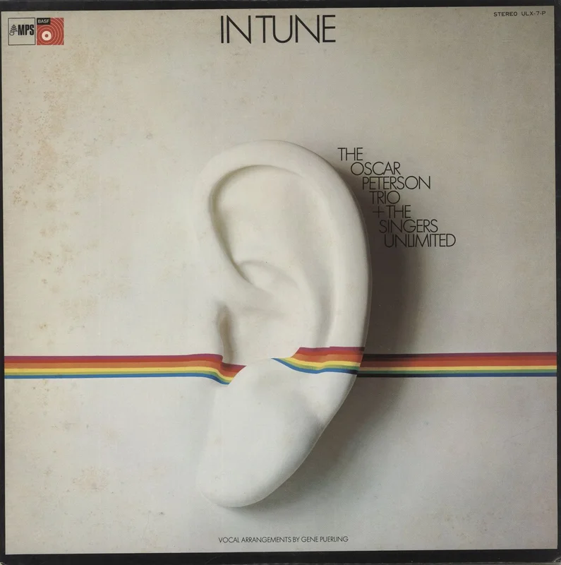 Oscar Peterson In Tune Japanese Promo Vinyl LP