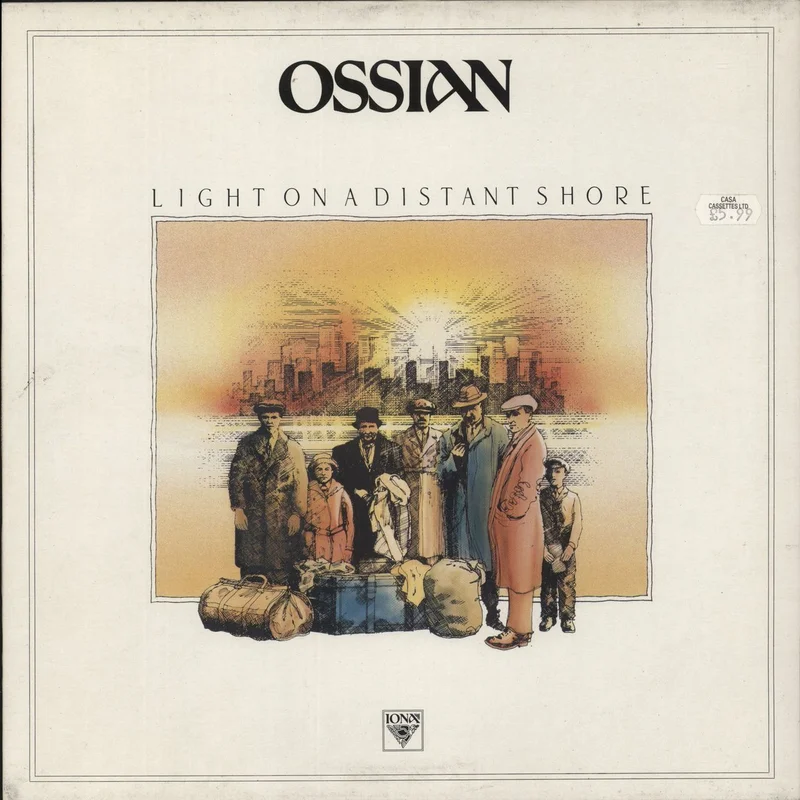 Ossian Light On A Distant Shore UK Vinyl LP