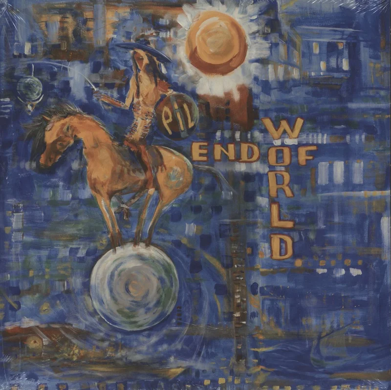 P.I.L. End Of World - Red Vinyl - Sealed UK 2-LP vinyl set