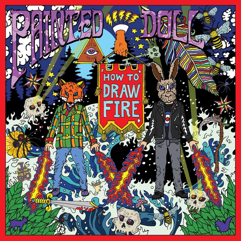 Painted Doll How To Draw Fire (OPAQUE PURPLE VINYL)