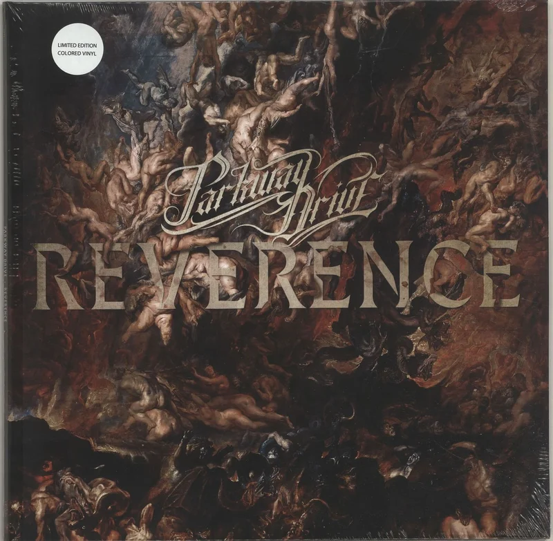 Parkway Drive Reverence - Blue + Black Splatter Vinyl - Sealed UK Vinyl LP