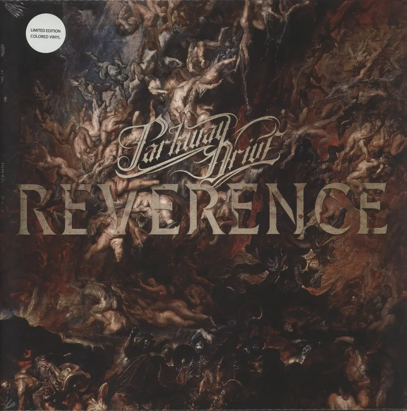 Parkway Drive Reverence - Red / Gold Split With Black Splatter Vinyl - Sealed UK Vinyl LP