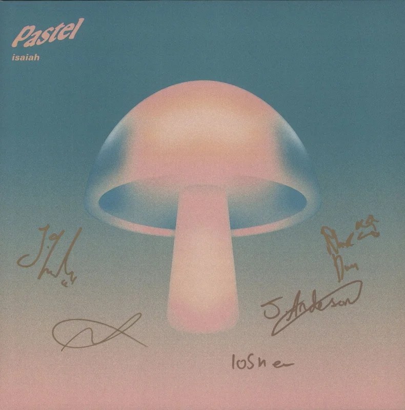 Pastel Isaiah - Blue Marbled Vinyl - Signed UK 12" vinyl