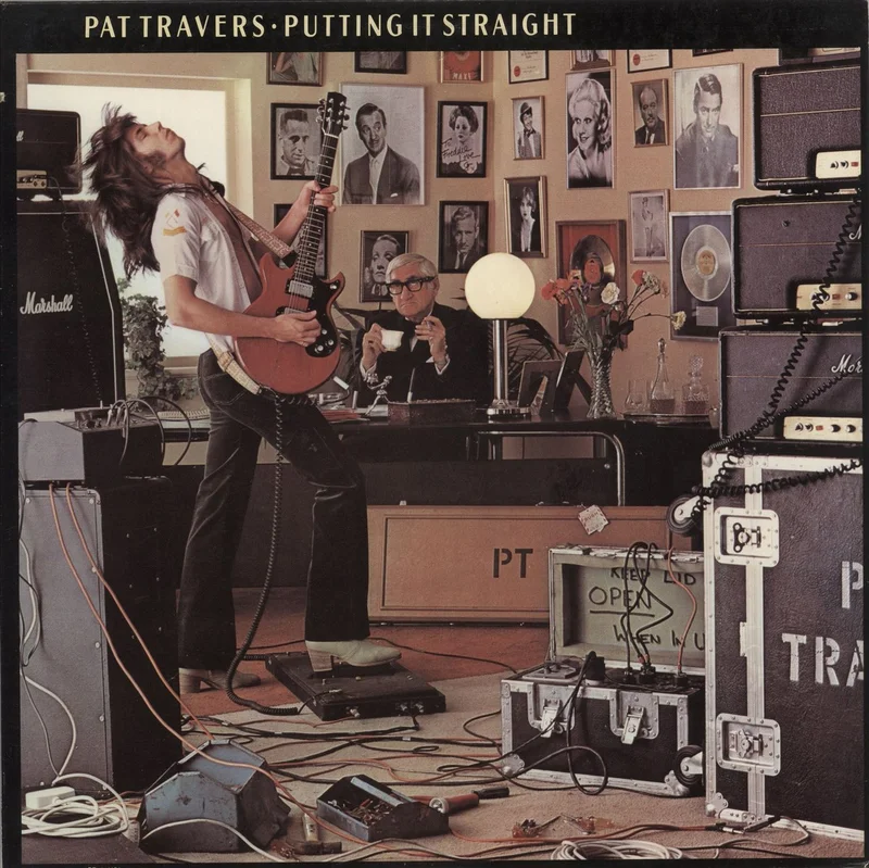 Pat Travers Putting It Straight US Vinyl LP