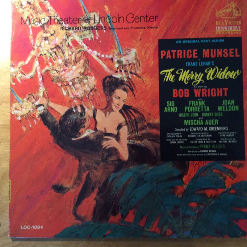 Patrice Munsel, Bob Wright, Sig Arno, Frank Porretta, Joan Weldon, Joseph Leon, Robert Goss, Mischa Auer - The Merry Widow