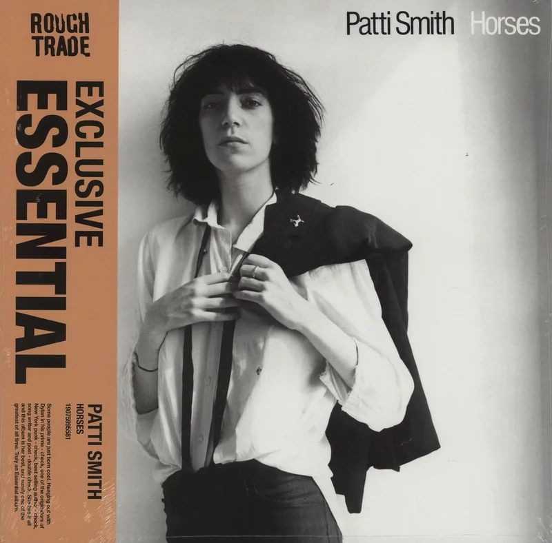 Patti Smith Horses - Clear Vinyl - Sealed UK Vinyl LP