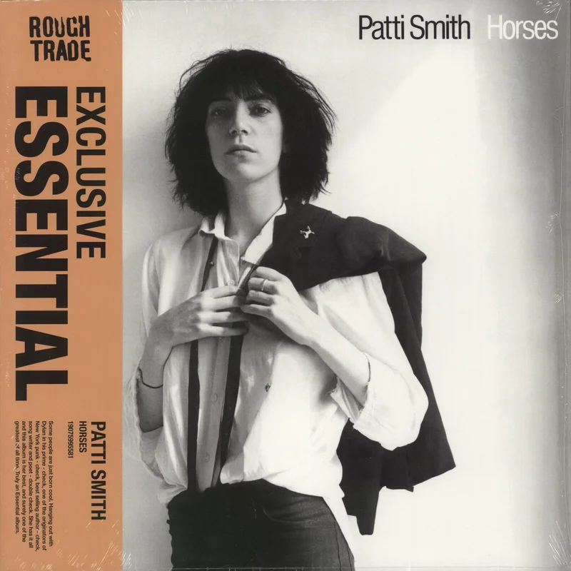 Patti Smith Horses - Clear Vinyl UK Vinyl LP