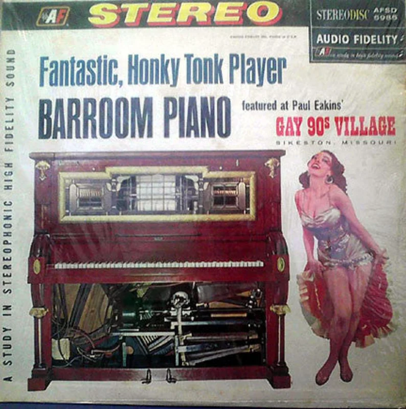 Paul Eakins - Fantastic Honky Tonk Player Barroom Piano