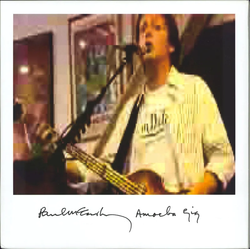 Paul McCartney and Wings Amoeba Gig - 180gram Clear & Amber Vinyl UK 2-LP vinyl set