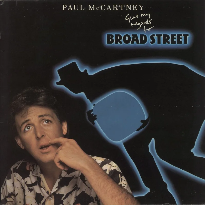 Paul McCartney and Wings Give My Regards To Broad Street US Vinyl LP