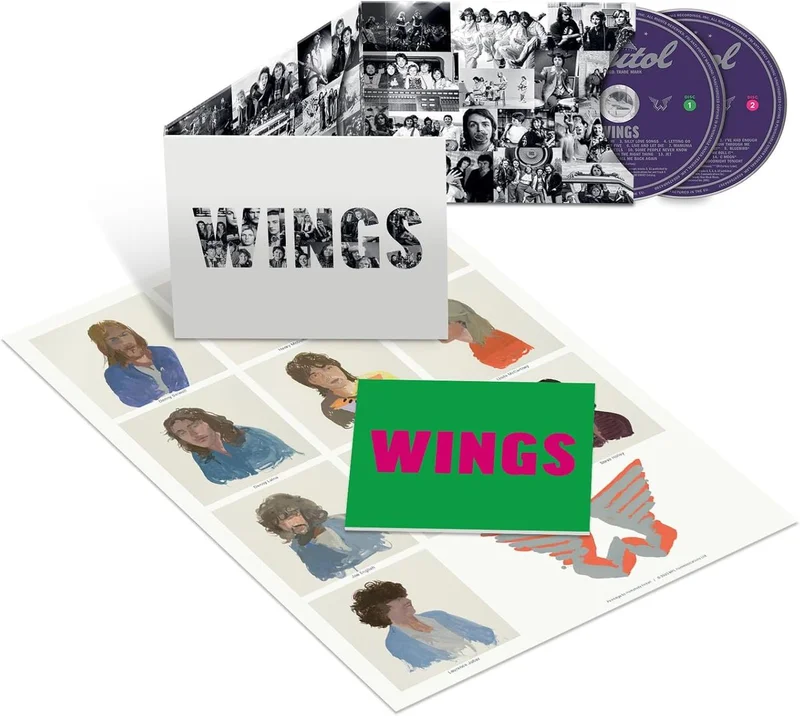 Paul McCartney and Wings Wings - 2CD Collection + 36-page Booklet & Poster - Sealed UK 2-CD album set