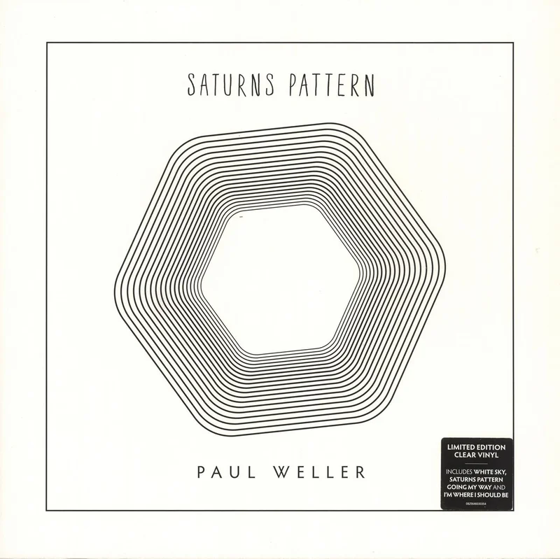 Paul Weller Saturns Pattern - 180gram Clear Vinyl UK Vinyl LP