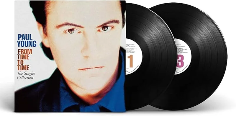 Paul Young From Time To Time: The Singles Collection - Black Vinyl - Sealed UK 2-LP vinyl set